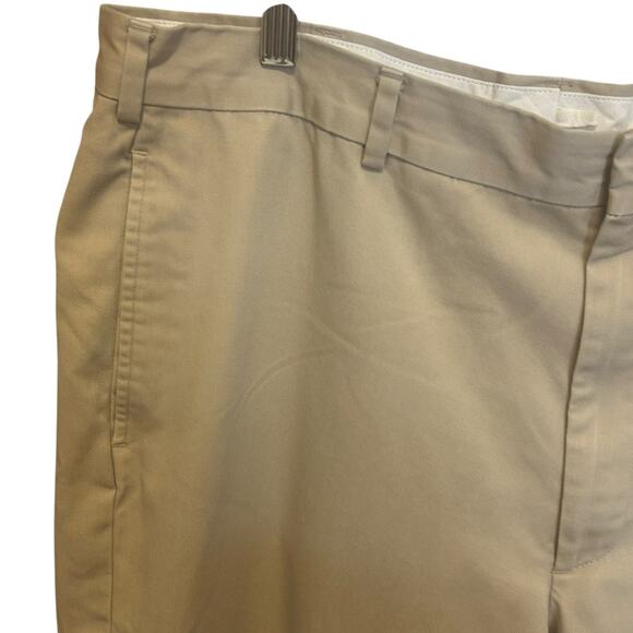 VTG LL Bean Men Chino Pants 40 Khaki Classic‎ Minimalistic Preppy Office Travel - Picture 6 of 7
